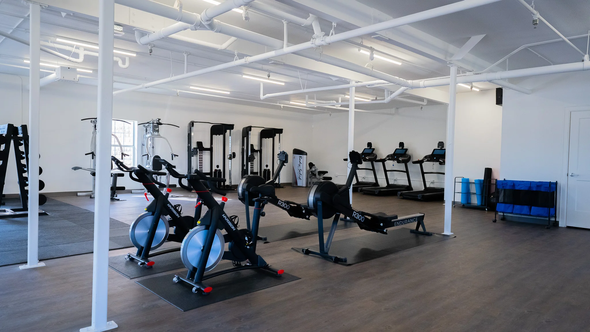 equipment at the gym at Promises DFW